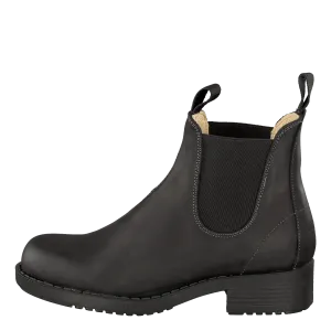 Low Elastic Chelsea Black