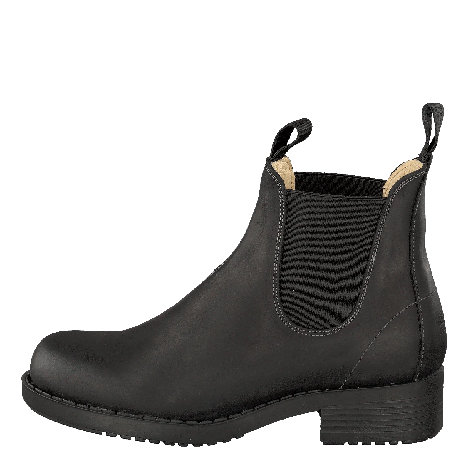 Low Elastic Chelsea Black