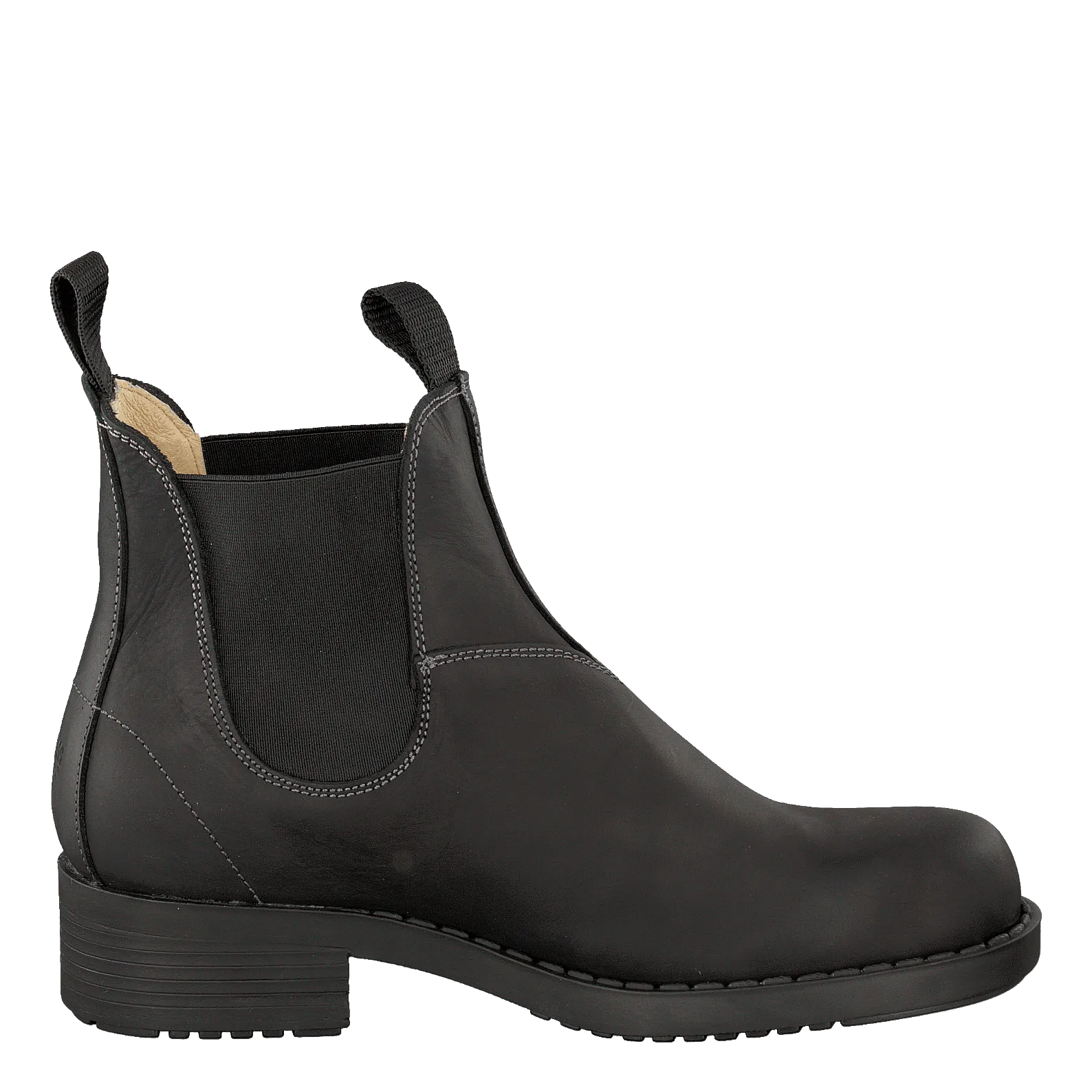 Low Elastic Chelsea Black
