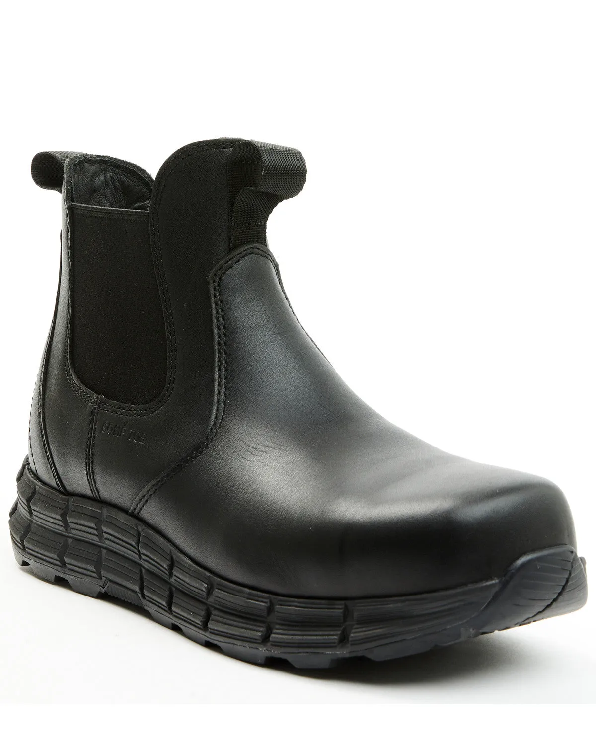 Men's Athletic Uniform Chelsea Boots - Composite Toe