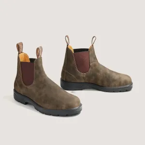 Men's Classics Chelsea Boots - Rustic Brown - 585M
