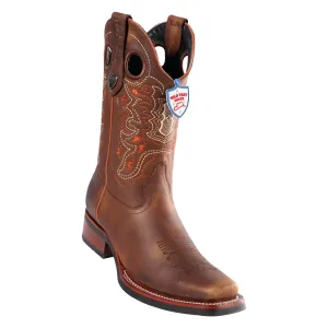 Men's Wild West Rage With Rubber Sole Boots Square Toe