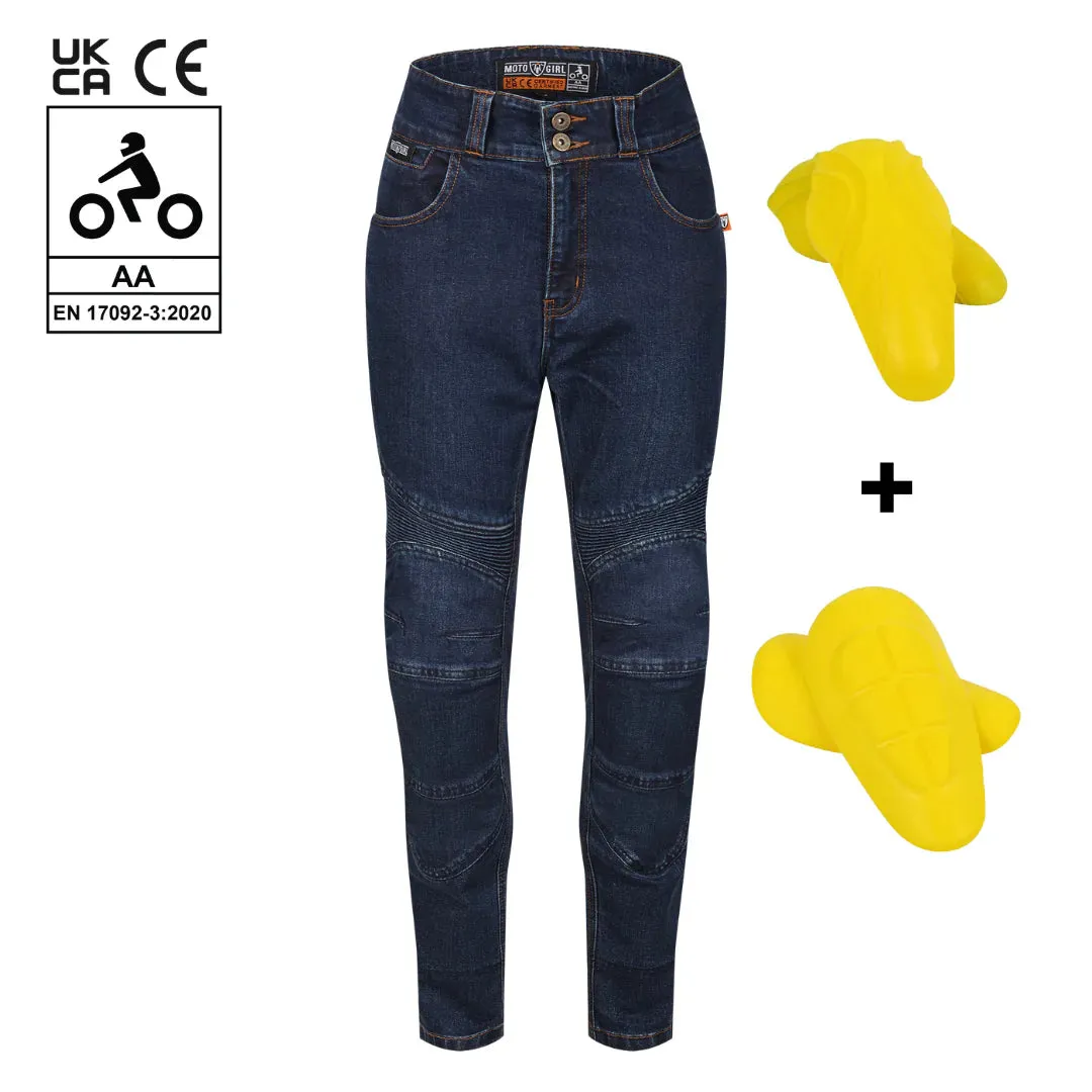 Motogirl Ellie Blue Jeans