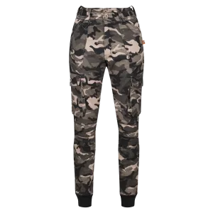 Motogirl® Lara Cargo Camo Trousers