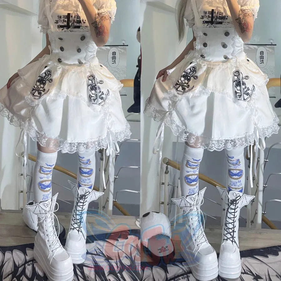 Original Cool and Spicy Lolita Thick Soled Boots