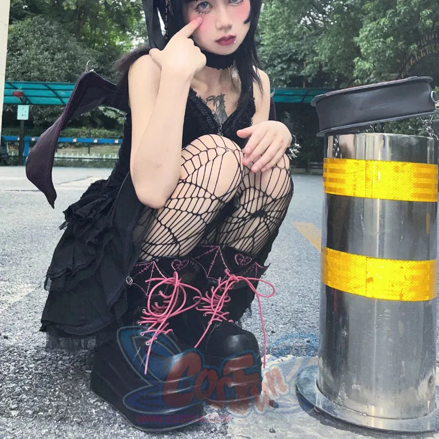 Original Cool and Spicy Lolita Thick Soled Boots