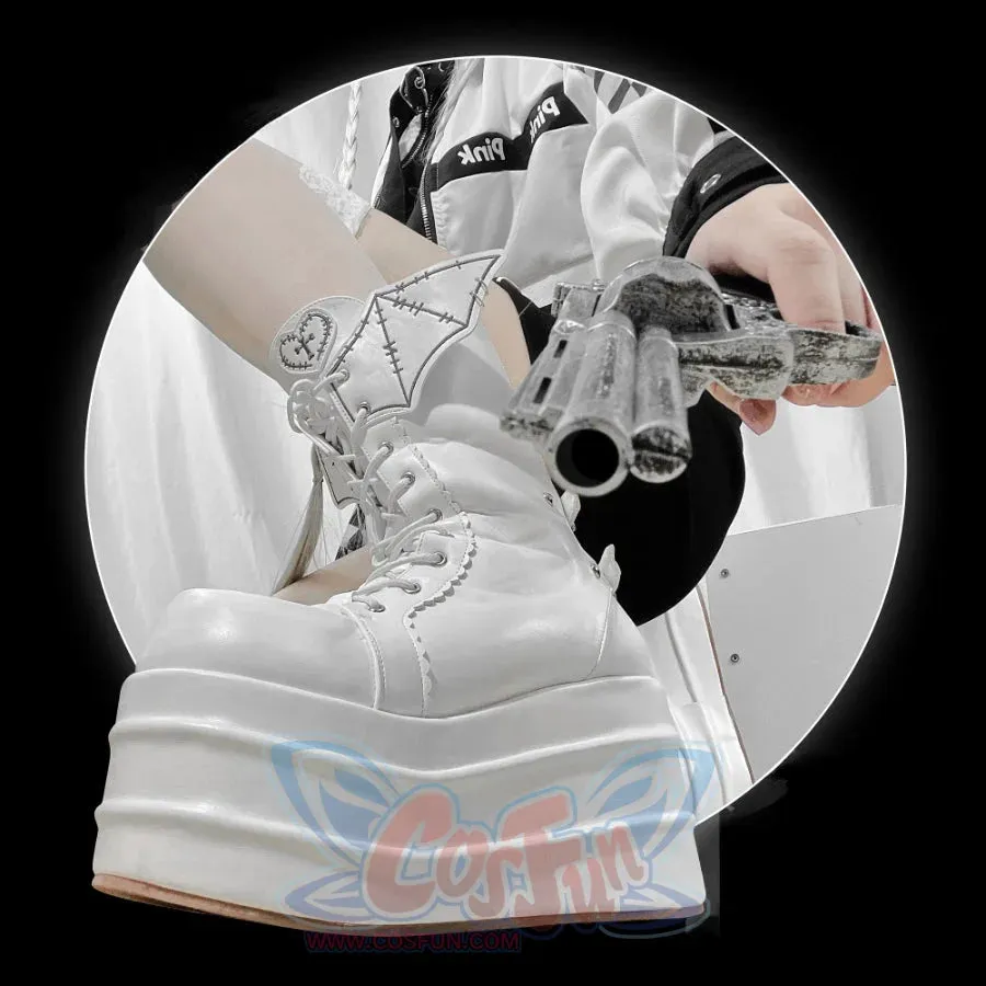 Original Cool and Spicy Lolita Thick Soled Boots