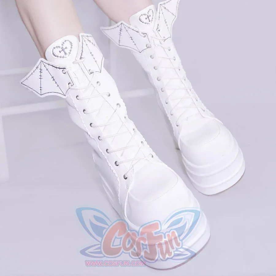Original Cool and Spicy Lolita Thick Soled Boots