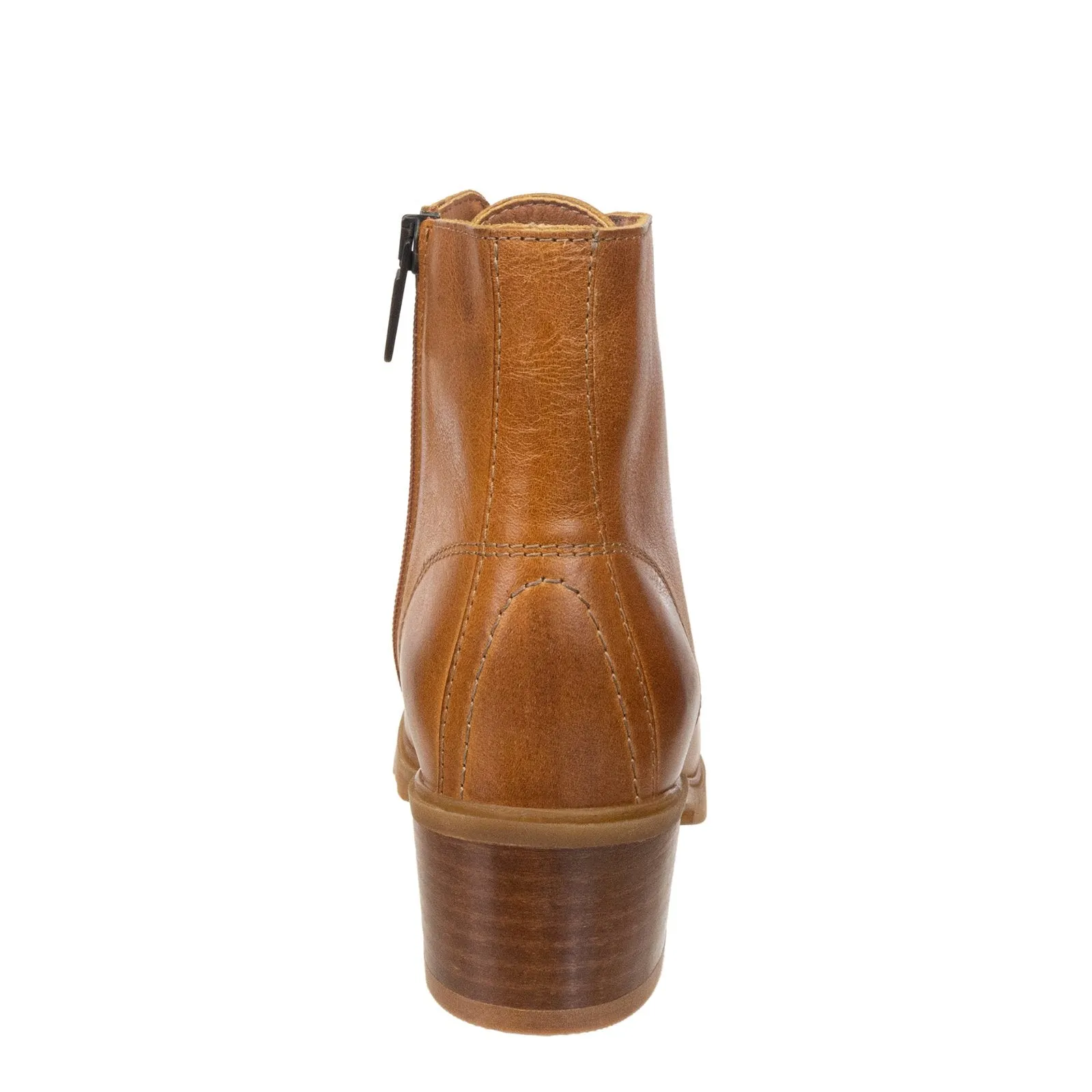 OTBT - ARC in CAMEL LEATHER Heeled Ankle Boots