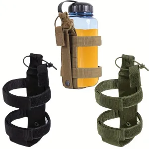 Outdoor Adjustable Water Bottle Holder, Kettle Carrier Pouch For Hunting Cycling Hiking