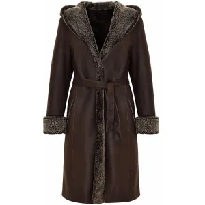 Paris Shearling coat Size 10UK