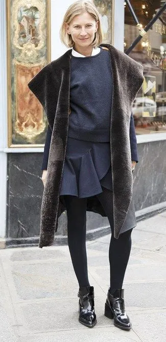 Paris Shearling coat Size 10UK