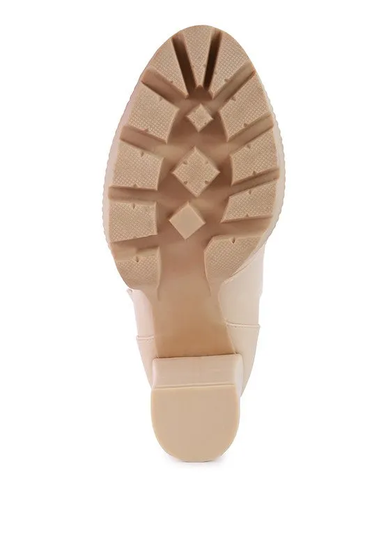Pines Above Ankle Lace-Up High Heel Boots