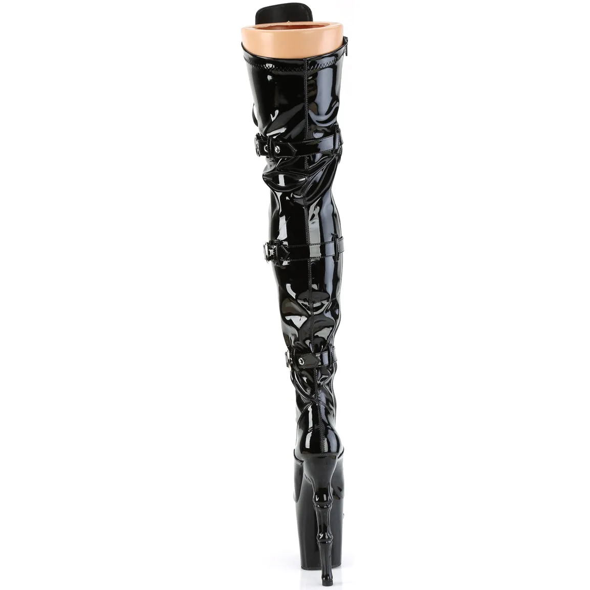 Pleaser Rapture 3028 Patent Boots