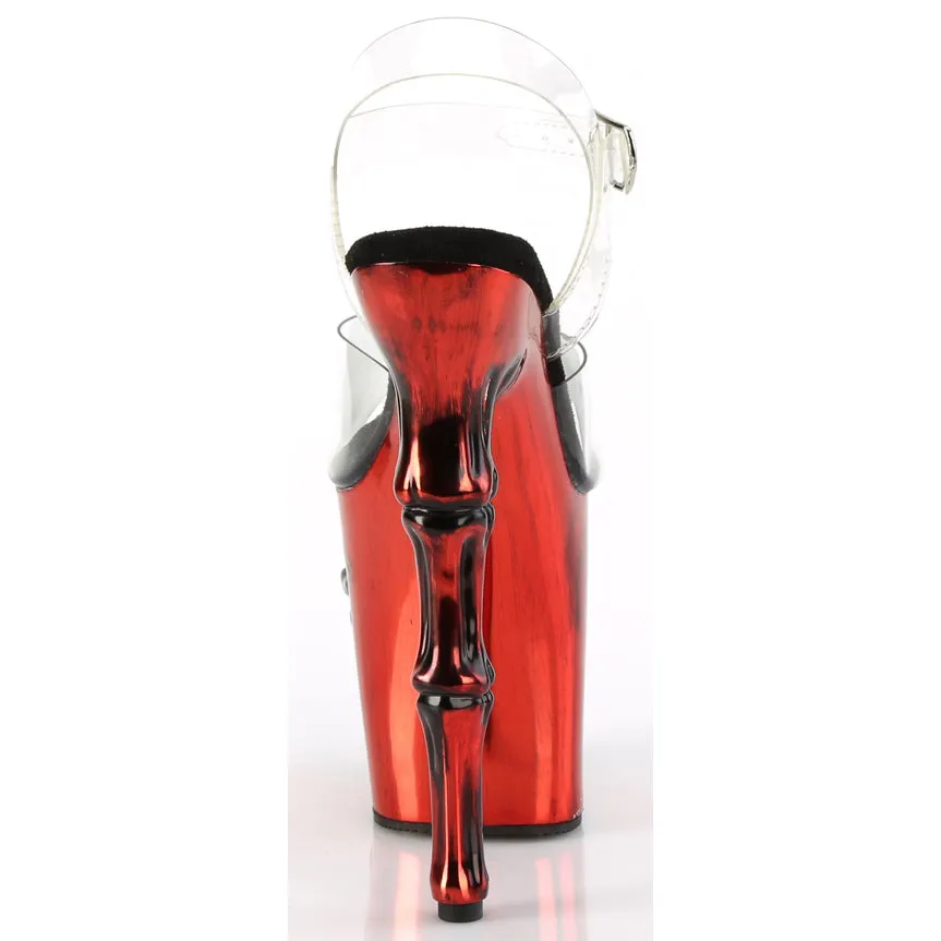 Pleaser Rapture 808-LT Red