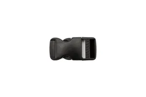 QUICK RELEASE BUCKLE- BLACK 1"