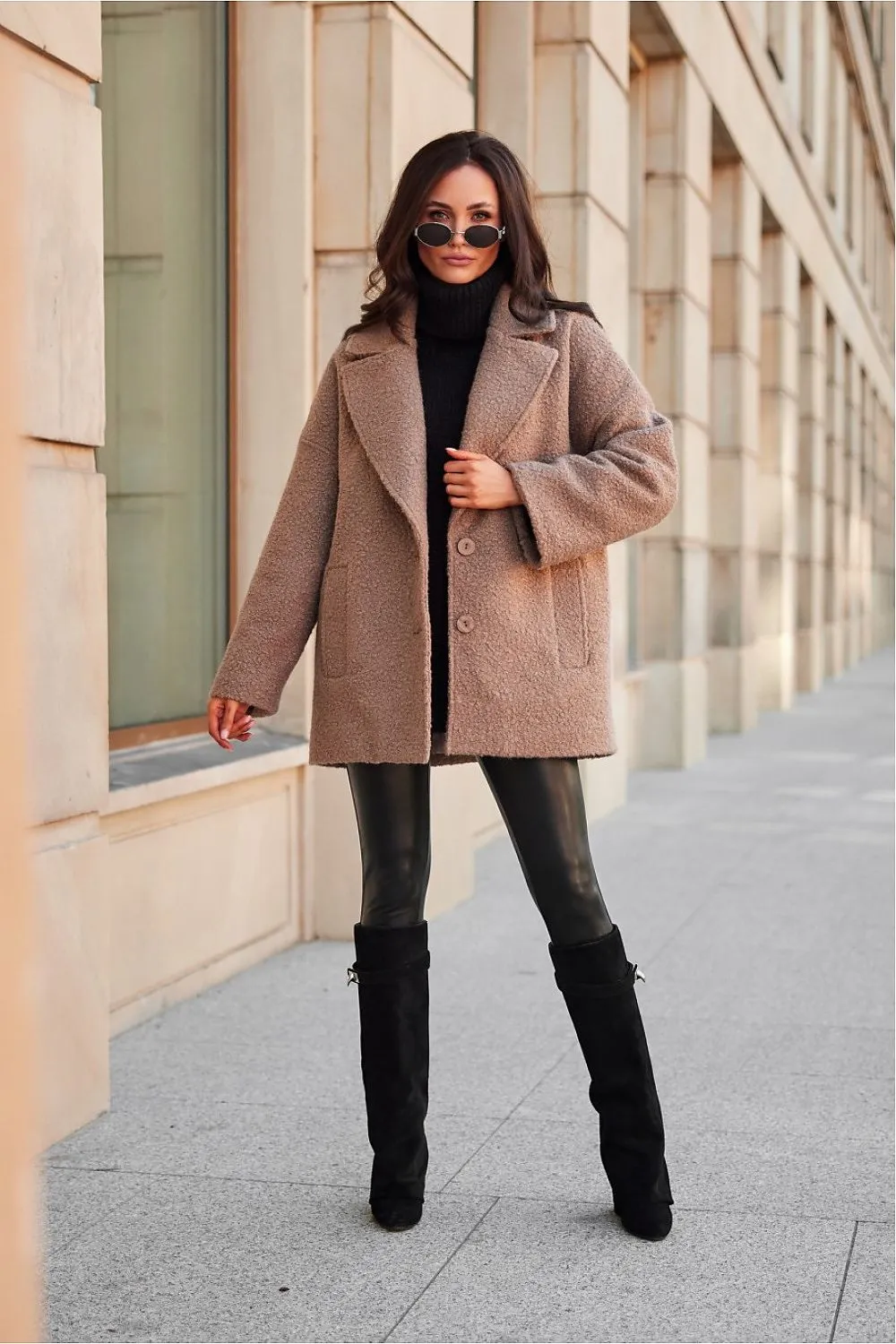 Quilted Classic Collar Jacket