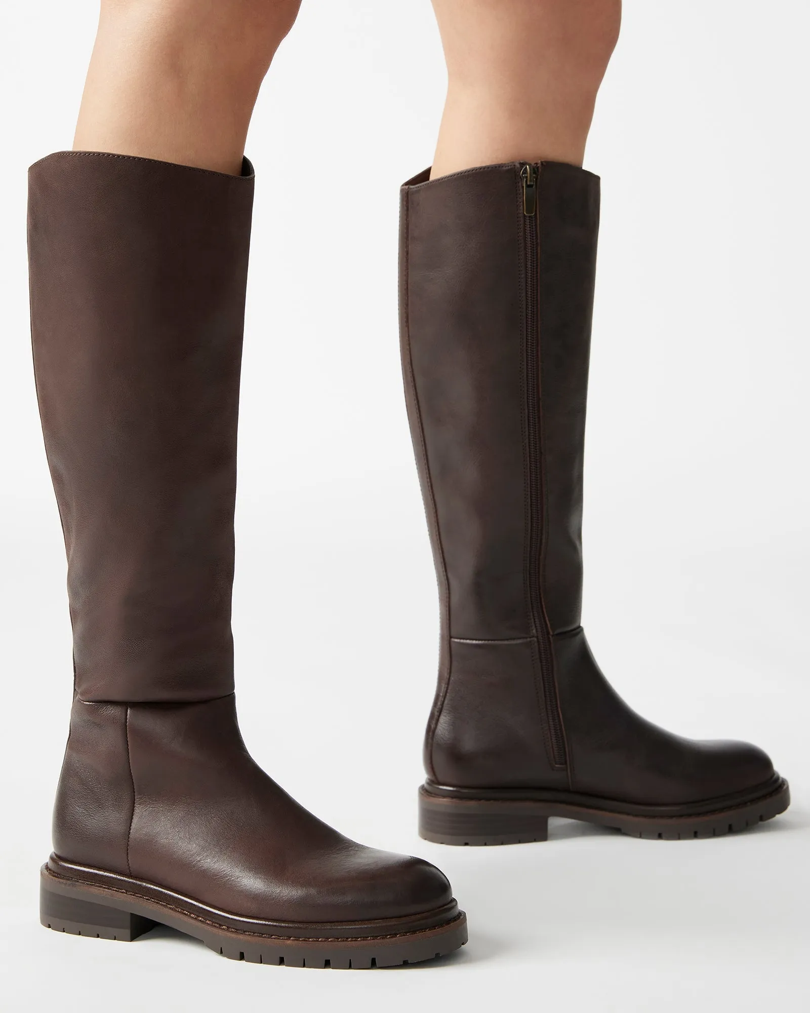RAPHAELLA BROWN LEATHER - SM REBOOTED