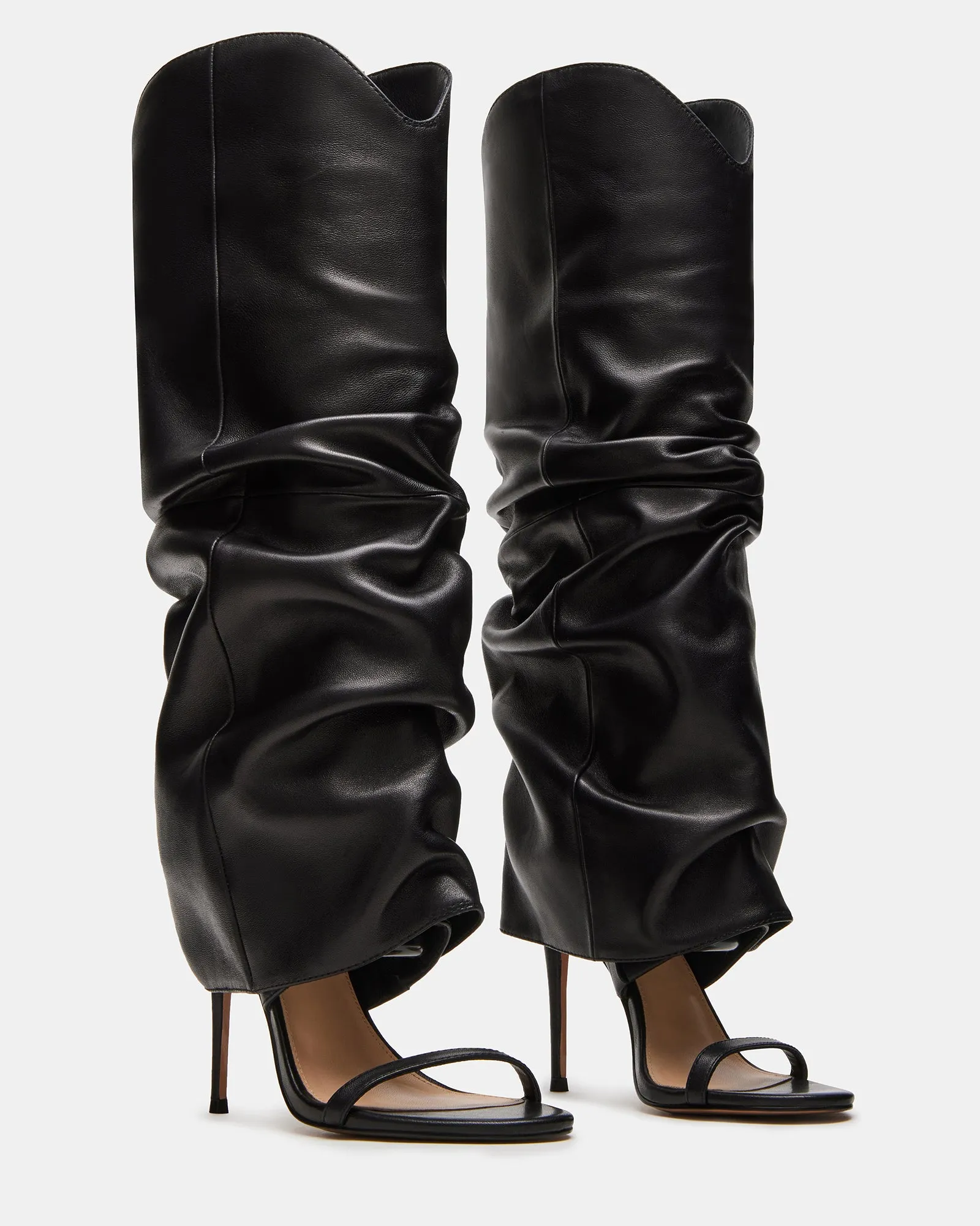 RAVINE BLACK LEATHER