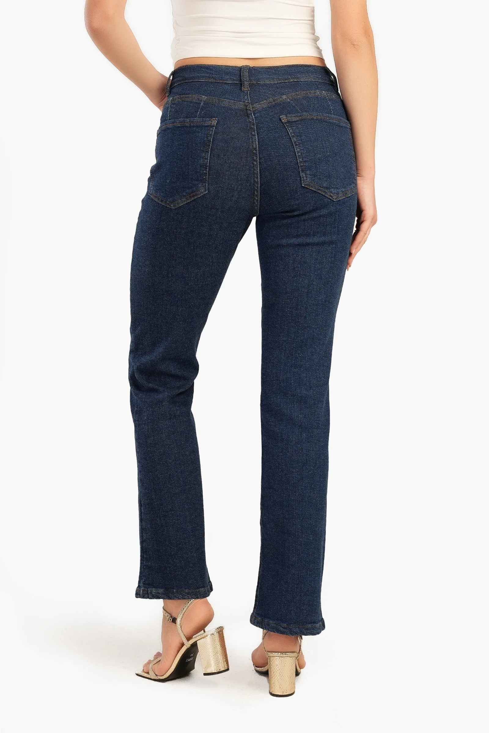 Regular Fit Cotton Jeans