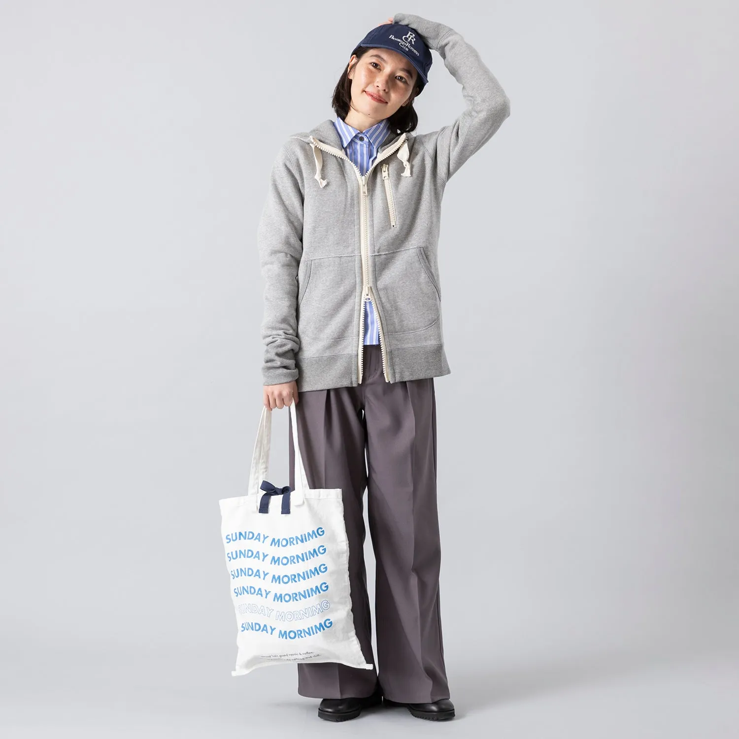 RIDING HIGH | ライディングハイ　LOOP WHEEL ZIP PARKA