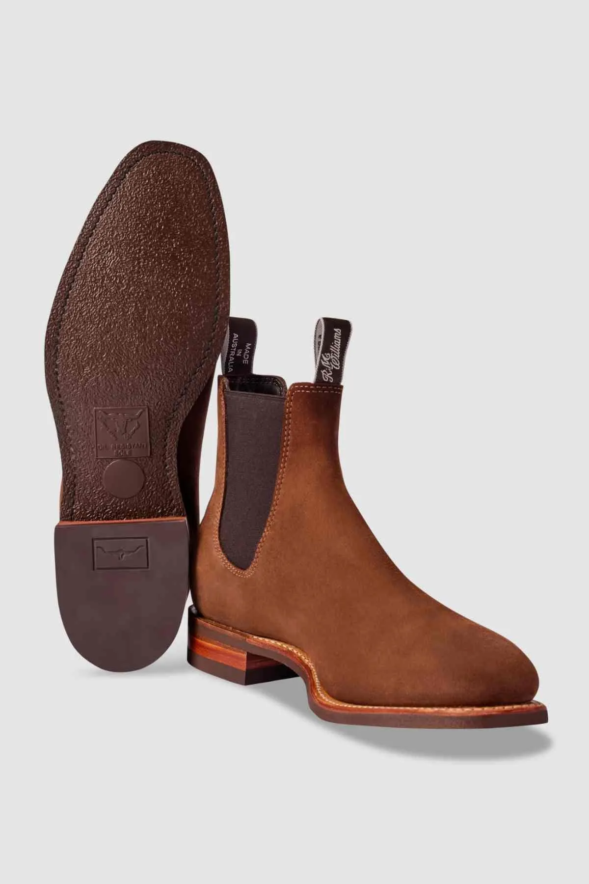 RM Williams Comfort Suede Craftsman Boot
