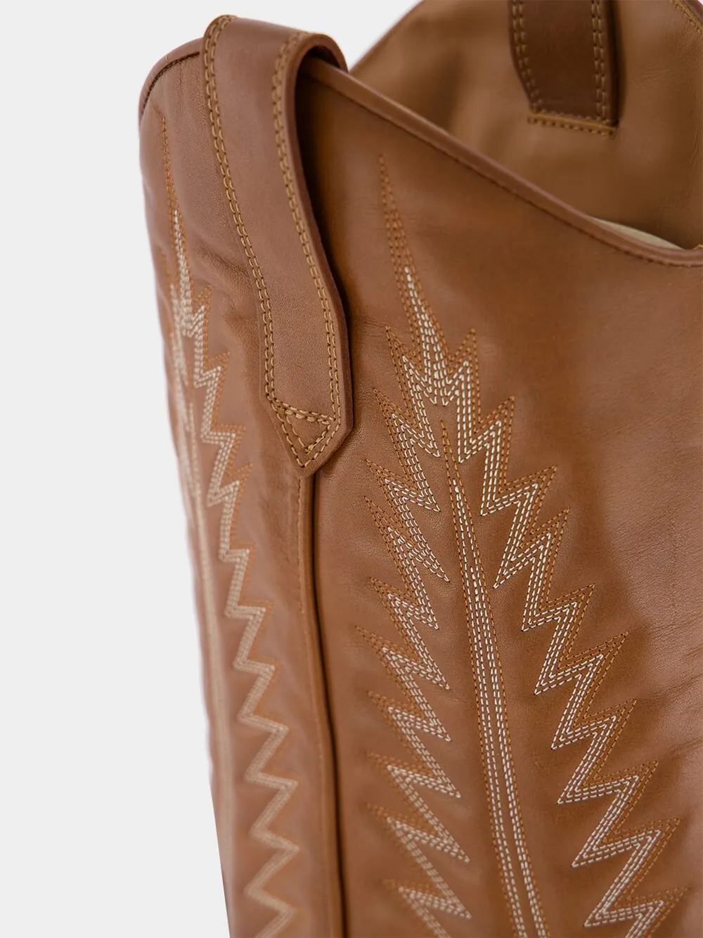 Rosario Nappa Leather Cowboy Boots