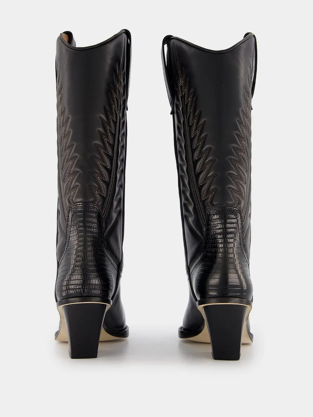 Rosario Nappa Leather Cowboy Boots