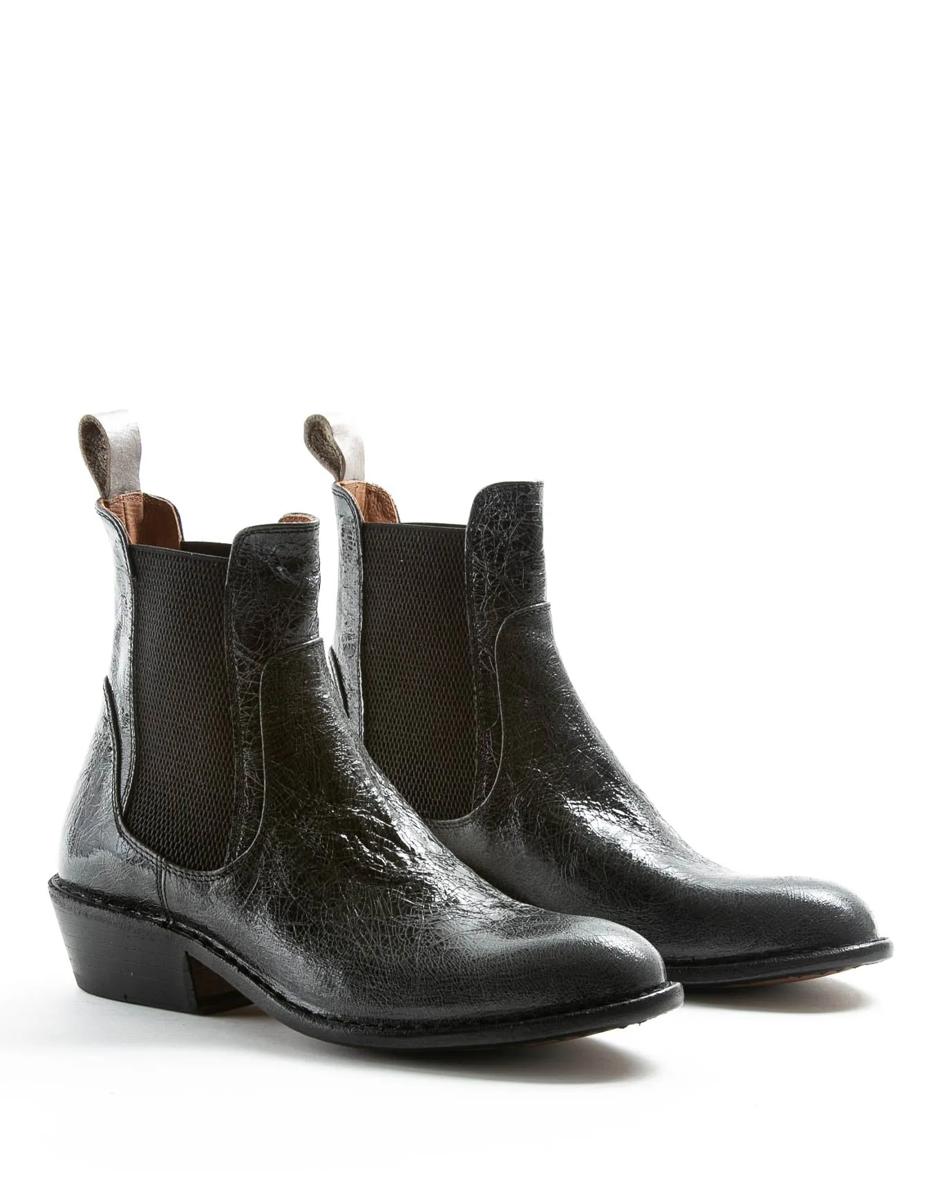 RULE Black Leather Boots