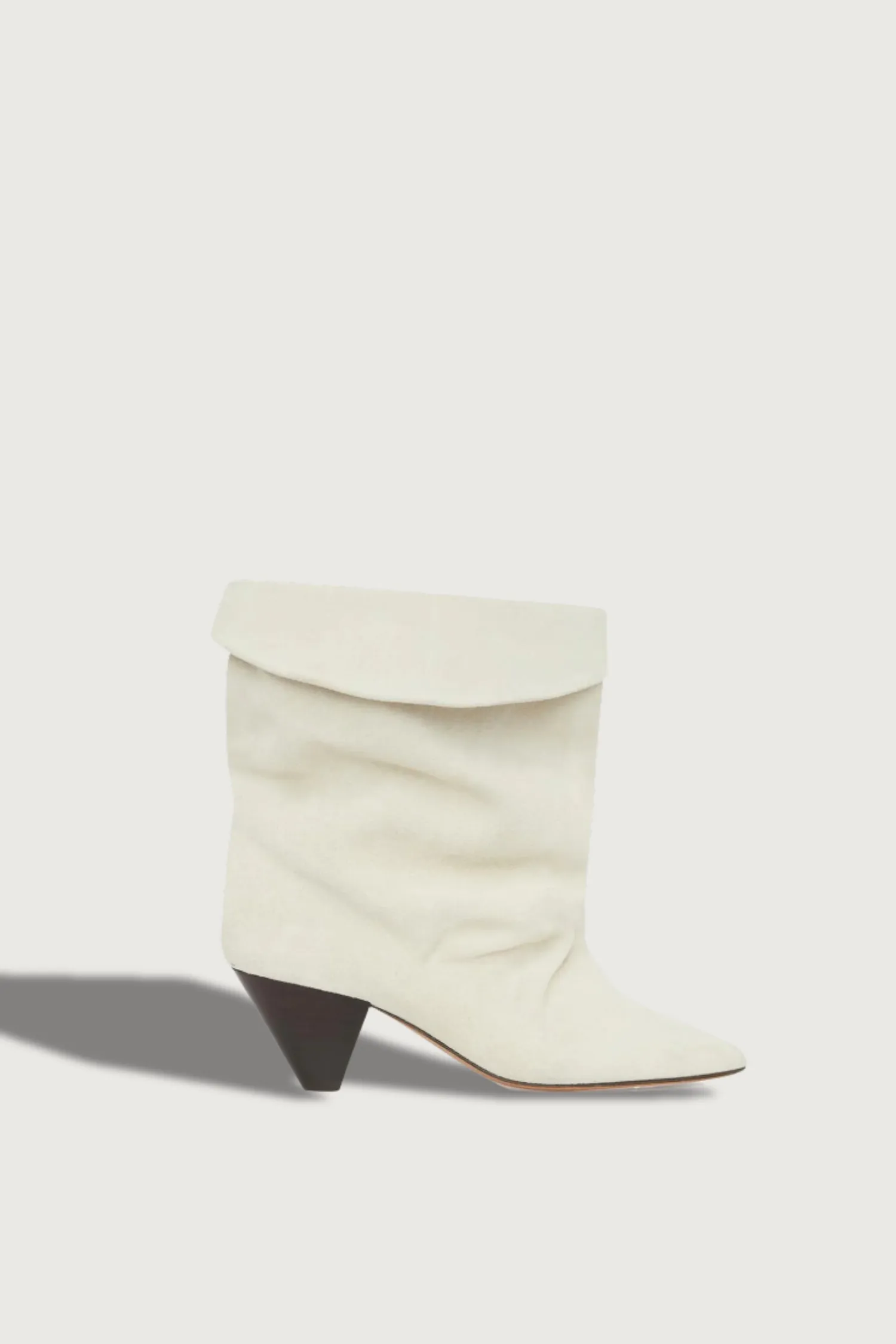 Ryska Suede Boots Chalk