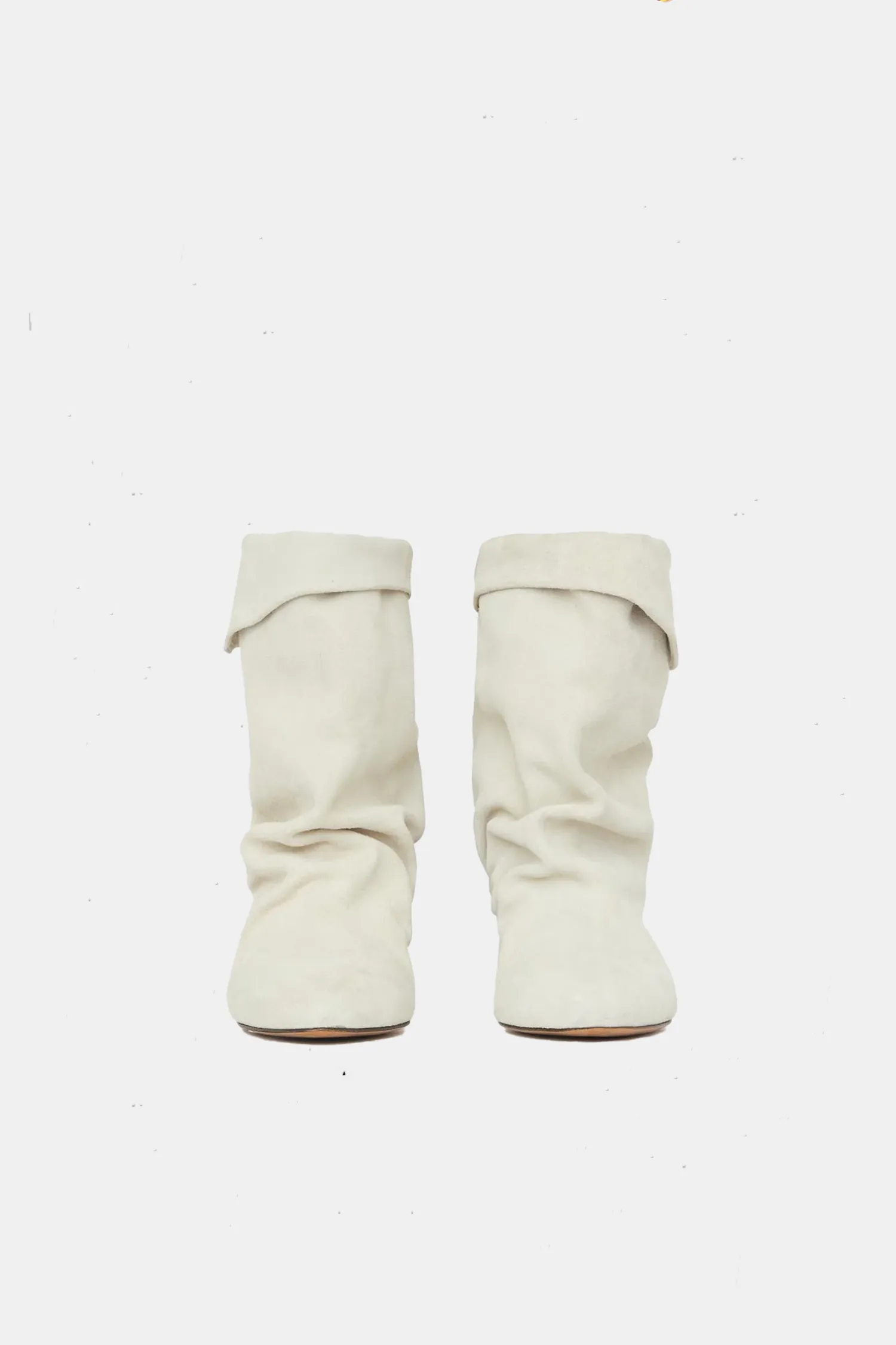 Ryska Suede Boots Chalk