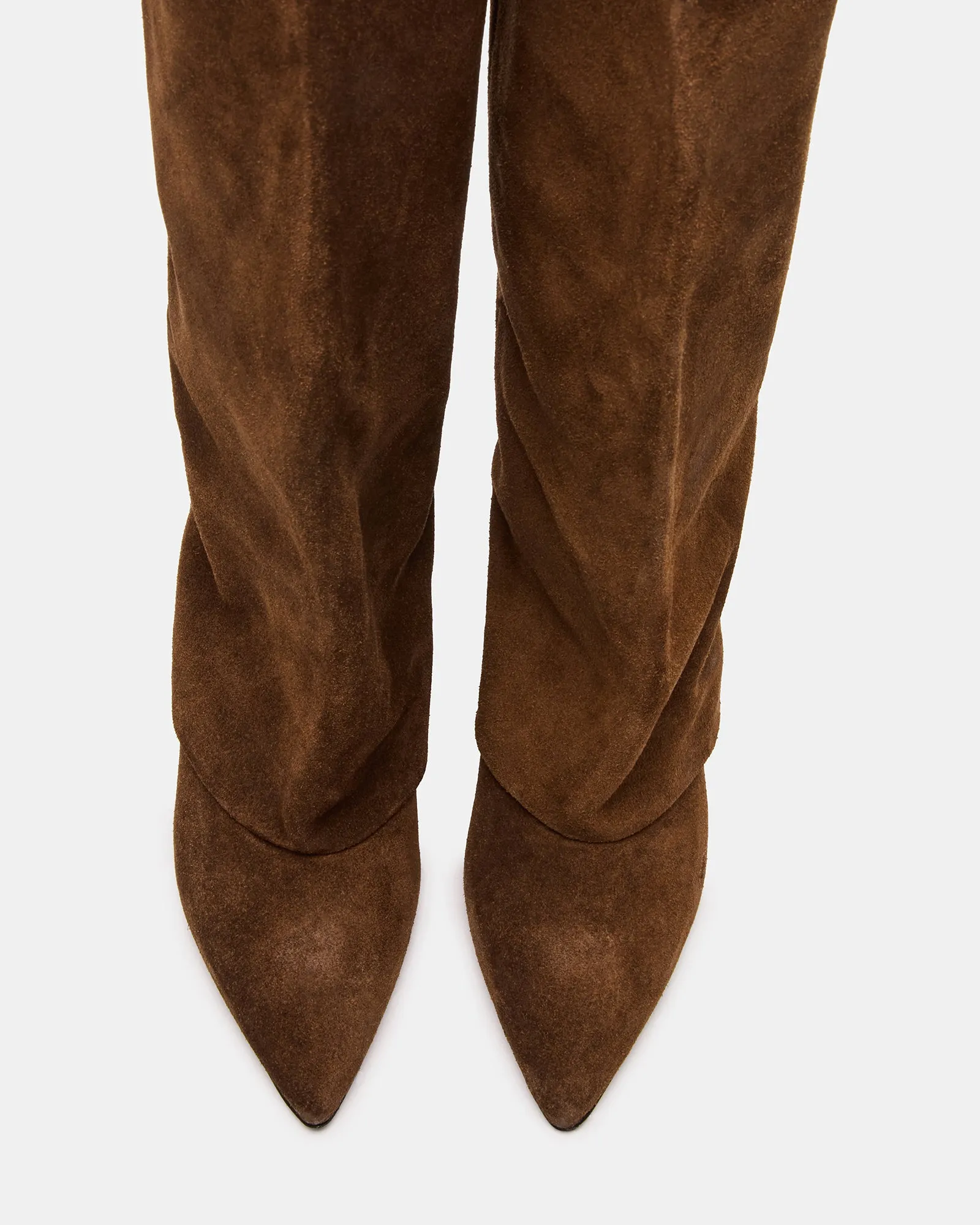 SHAI CHESTNUT SUEDE
