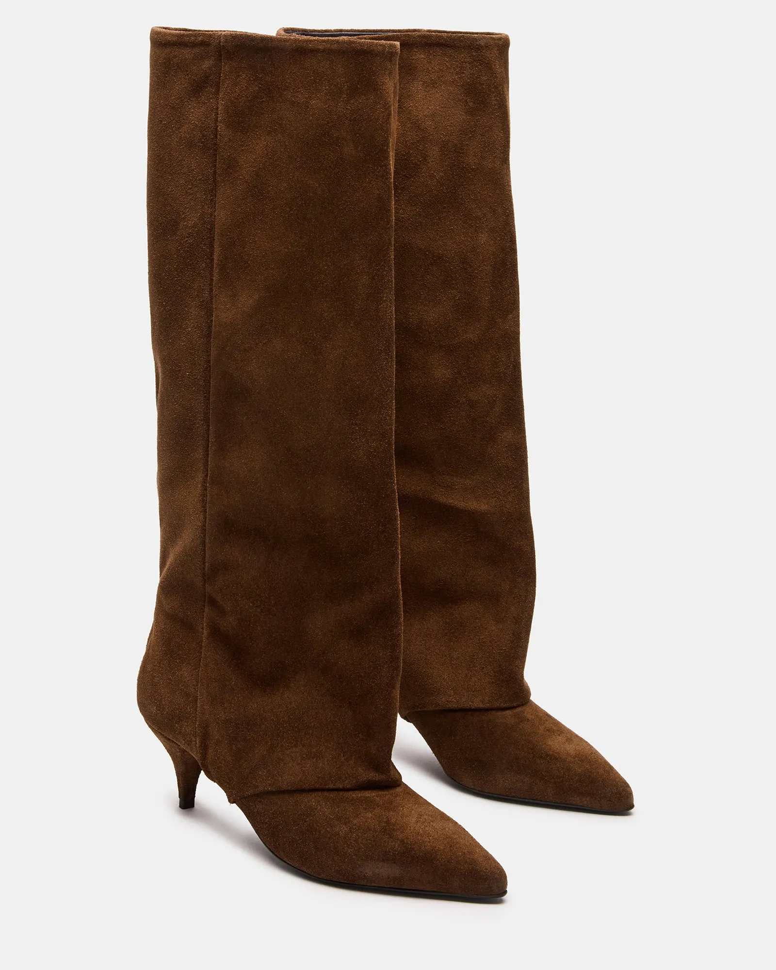 SHAI CHESTNUT SUEDE