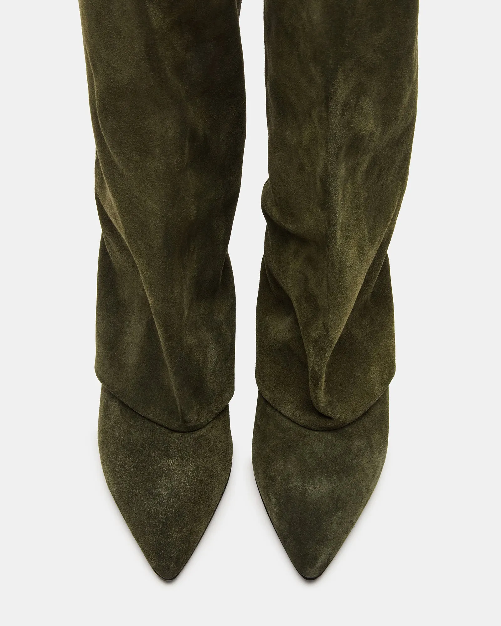 SHAI OLIVE SUEDE