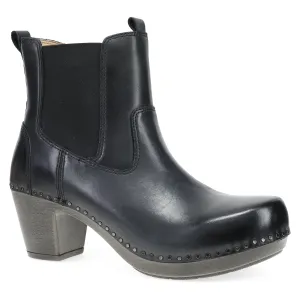 Shayna - Black Burnished Calf Boot - 1833-509400