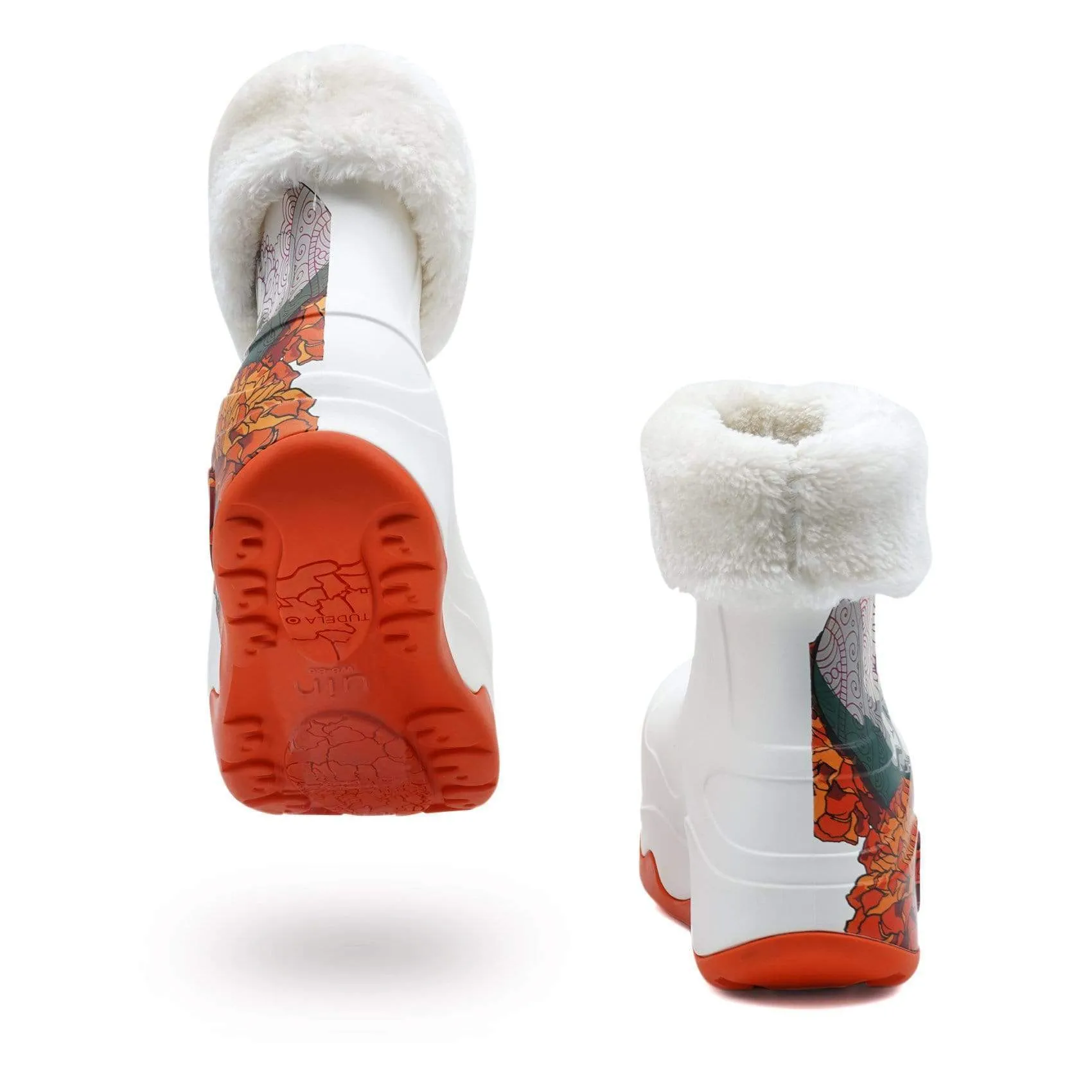 Skeleton Boots with Napped Linings Navarra Women