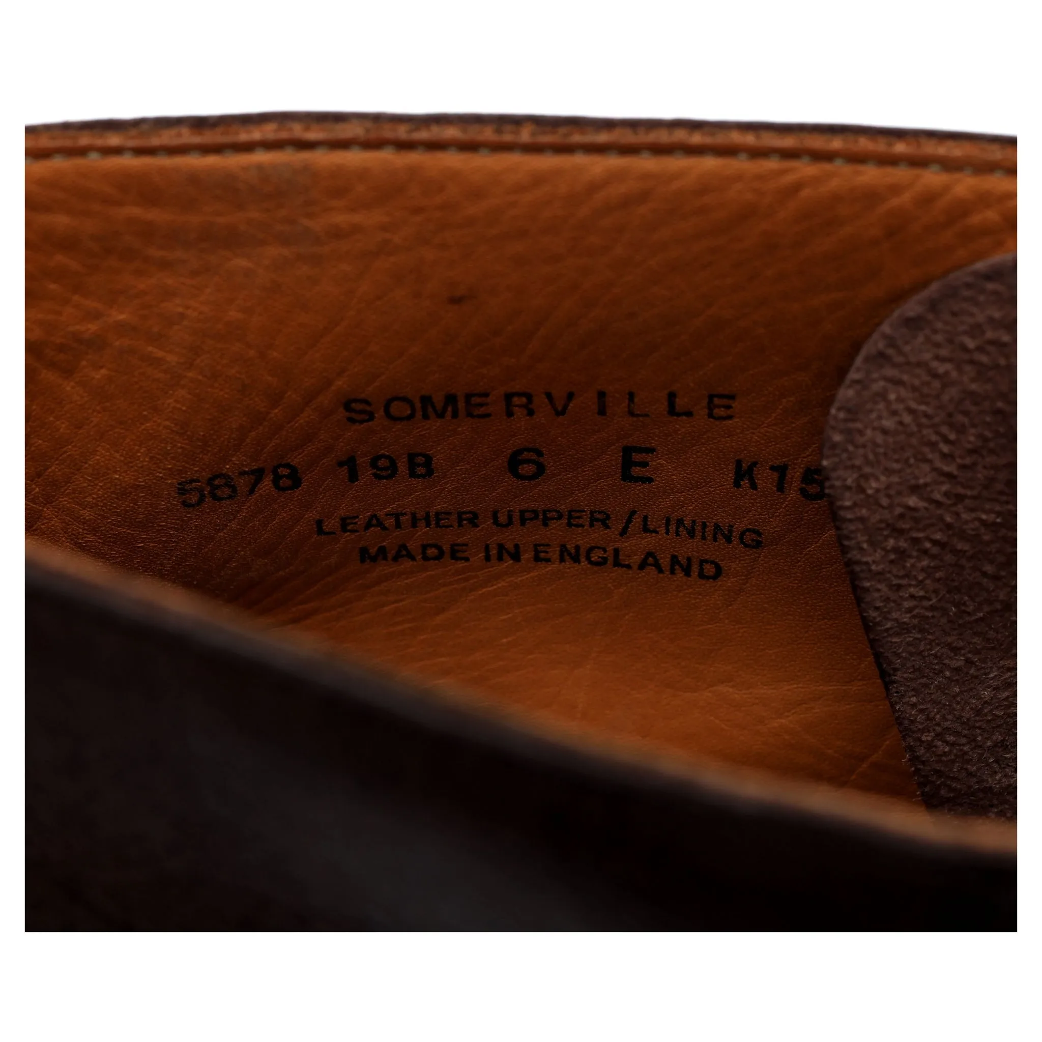 'Somerville' Dark Brown Leather Boots UK 6 E