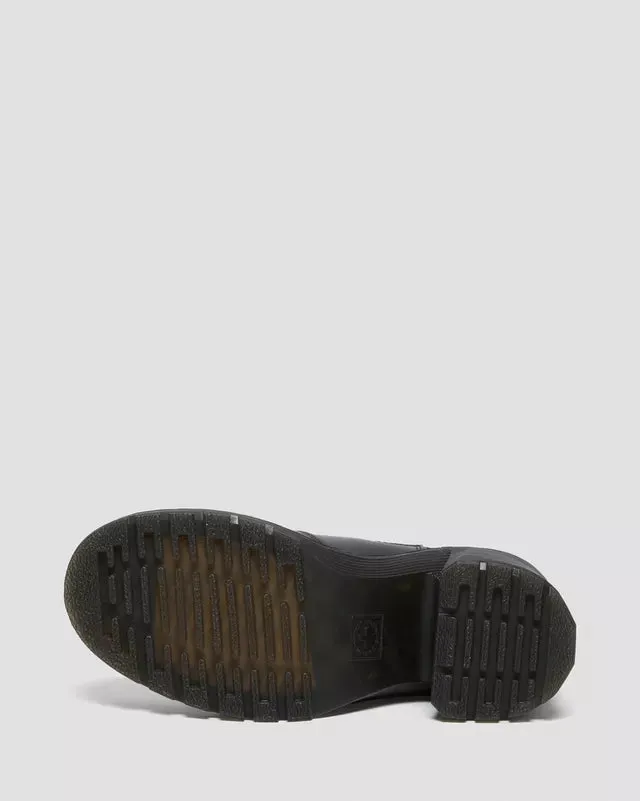 Spence Leather Flared Heel Chelsea Boots Black