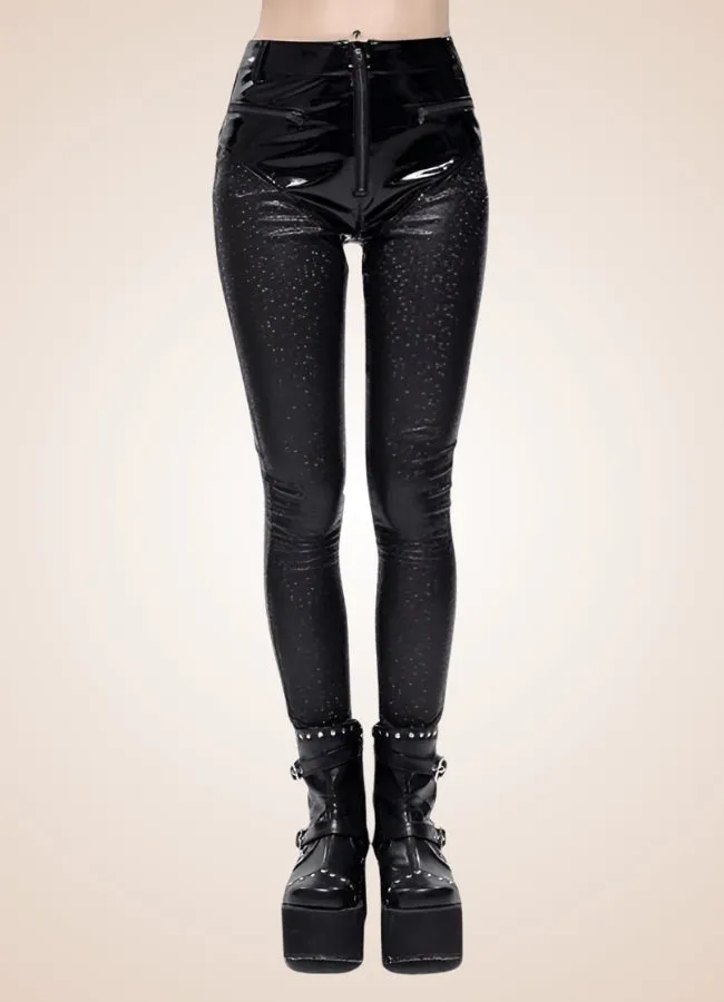 Steampunk Goth Latex Pants