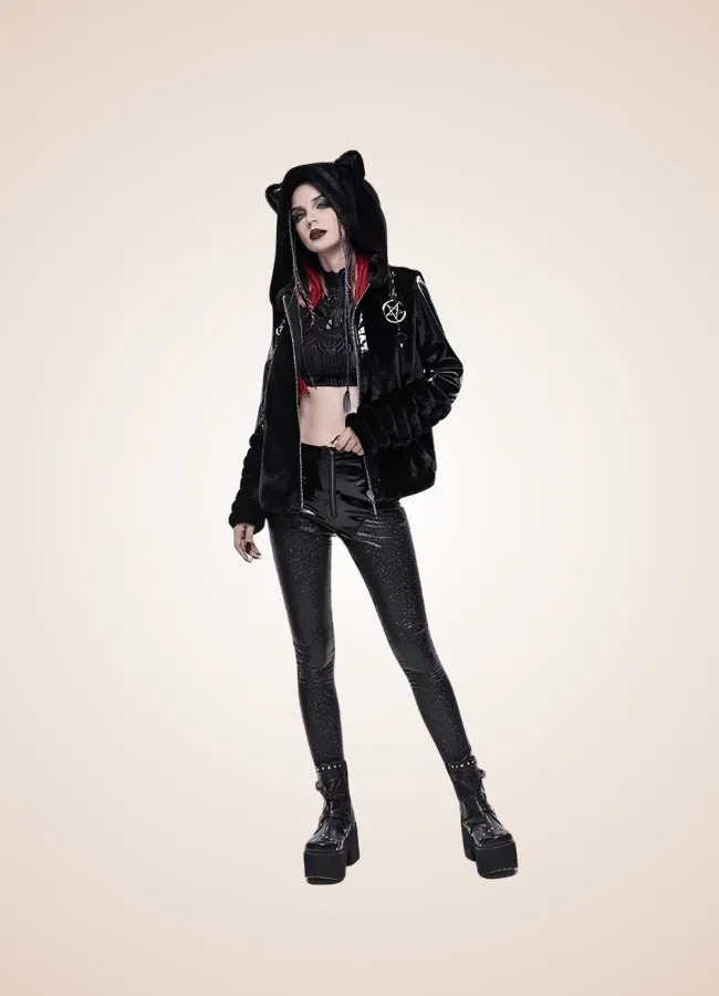 Steampunk Goth Latex Pants