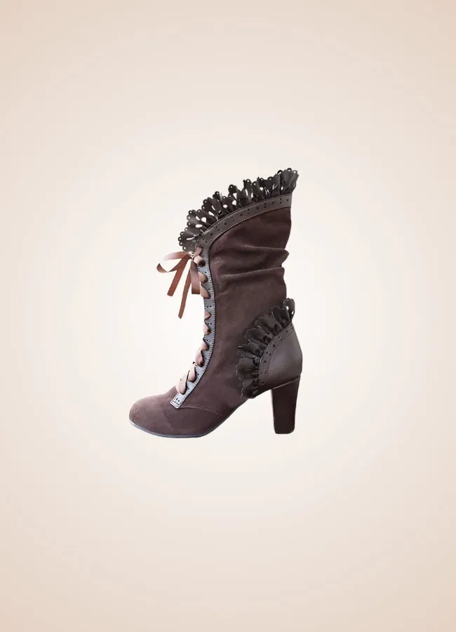 Steampunk Lolita Boots