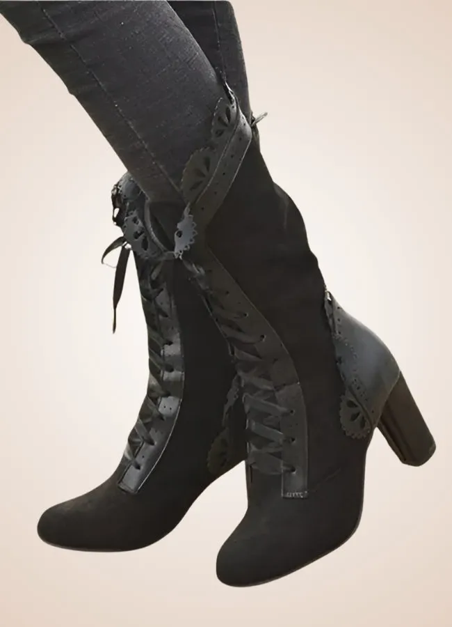 Steampunk Lolita Boots