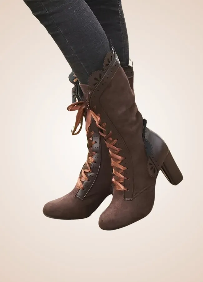 Steampunk Lolita Boots