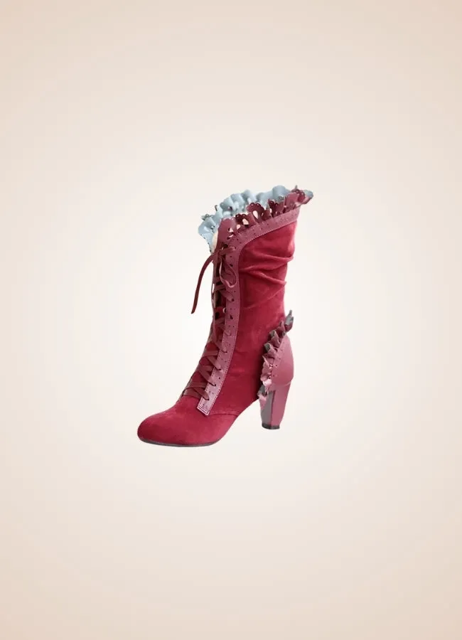 Steampunk Lolita Boots