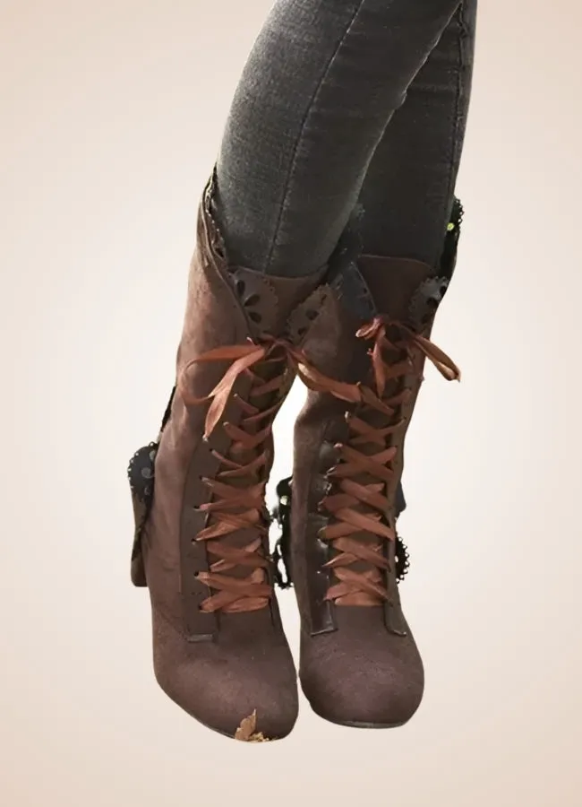 Steampunk Lolita Boots