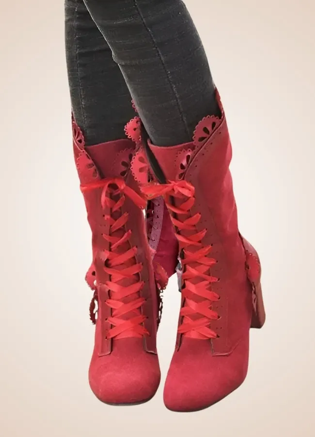 Steampunk Lolita Boots