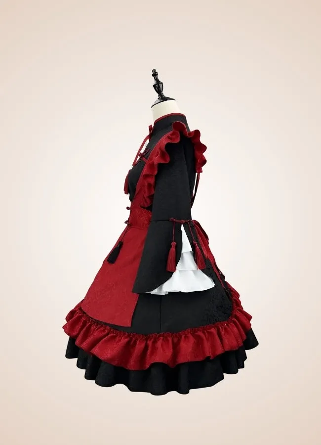 Steampunk Maid Lolita Dress