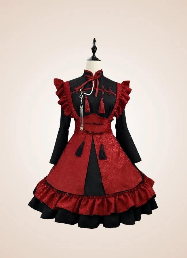 Steampunk Maid Lolita Dress