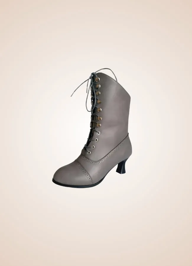 Steampunk Victorian Lace Boots