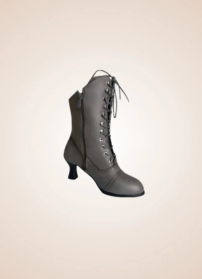 Steampunk Victorian Lace Boots
